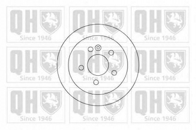 QUINTON HAZELL bdc5058 -  Тормозной диск